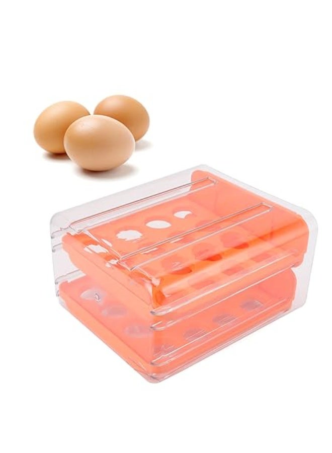 Rwnq Smart Double-Layer Egg Organizer – Superior Protection & Space-Saving Design. - Image 4
